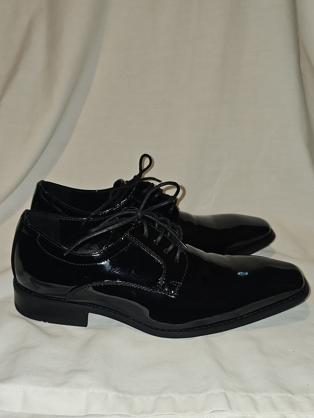 Faranzi Addison Black Lace-Up Dress Shoe Men's Size 8.5 Used